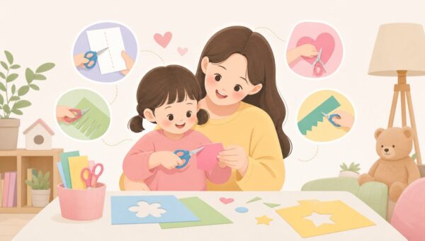 가위질 놀이로 소근육 발달을 도와줄 수 있을까? 집에서 해볼 수 있는 활동 모음