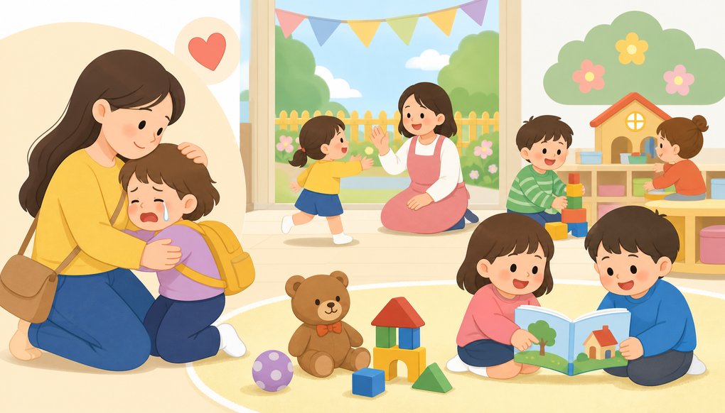 분리불안 심한 아이, 어린이집 적응 어떻게 도와줄 수 있을까