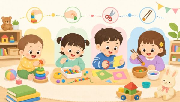 가위질, 젓가락 연습은 언제부터? 유아 소근육 발달 놀이 단계별 정리