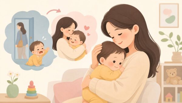 영아 분리불안, 언제 시작되고 어떻게 달래줘야 할까