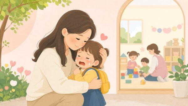 어린이집 적응 기간, 아이가 울 때 부모는 어떻게 해야 할까