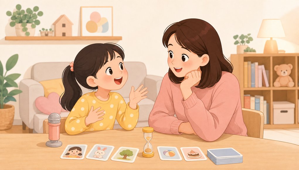 초등학생 발표력 키우는 말하기 연습, 집에서 어떤 게임이 좋을까