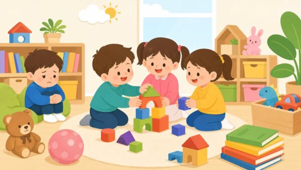 아이가 친구랑 잘 못 어울려요, 유아 사회성 발달 놀이로 도와줄 수 있을까