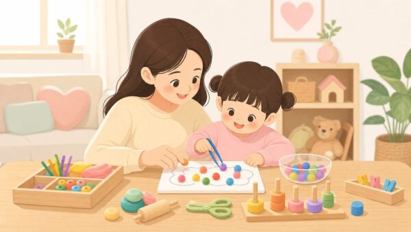 유아 소근육 발달, 집에서 어떤 놀이로 도와줄 수 있을까