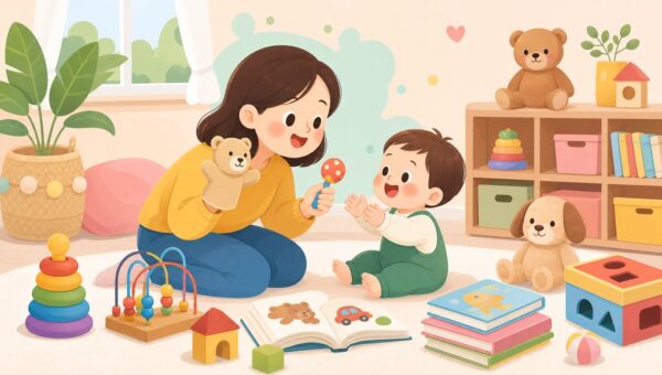 18개월 아기 말이 늦는 것 같을 때, 집에서 해볼 수 있는 언어자극 놀이