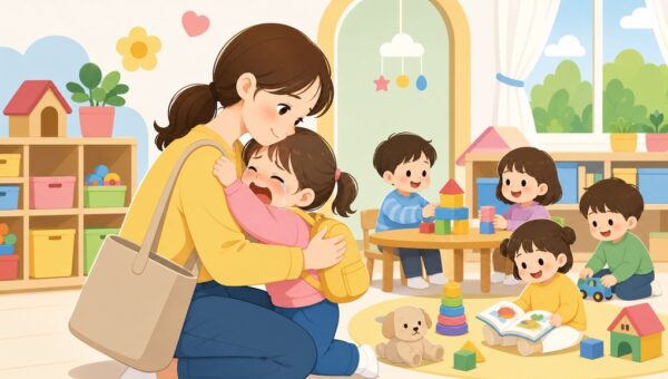 어린이집 적응기간, 아이가 매일 울며 매달릴 때 어떻게 해야 할까