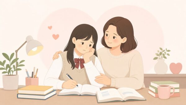 중학생 시험 불안, 어떻게 도와줘야 할까 – 멘탈 관리와 공부 계획 세우기