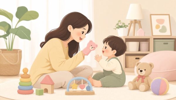 18개월 아기 말이 느린 것 같을 때, 집에서 해볼 수 있는 언어자극 놀이