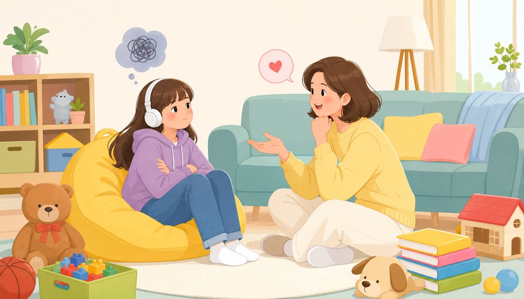 사춘기 자녀와 대화가 안 될 때, 어떻게 말을 걸어야 할까