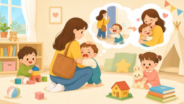 영아 분리불안, 언제쯤 시작되고 어떻게 대처하면 좋을까