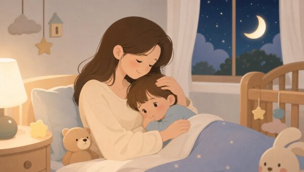 밤에 자다 깨는 아이, 어떻게 다시 재울 수 있을까