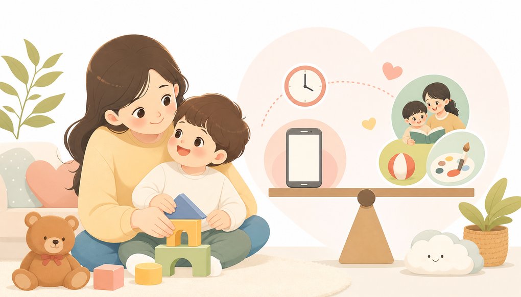 유아 스마트폰 노출, 하루에 얼마나 괜찮을까 – 미디어 시간 조절과 중독 예방 이야기