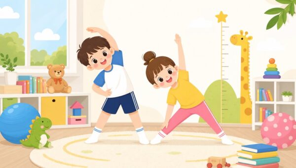 아이 키 크는 스트레칭, 성장판 자극 운동은 어떻게 해주면 좋을까