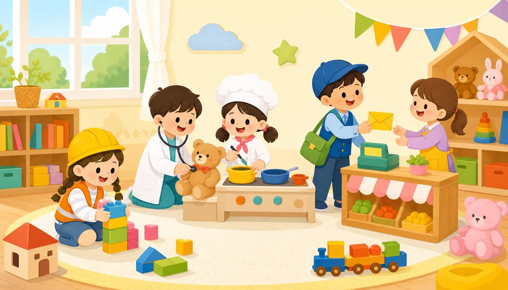 6세 7세 초등 입학 준비, 역할놀이로 사회성 키우는 방법