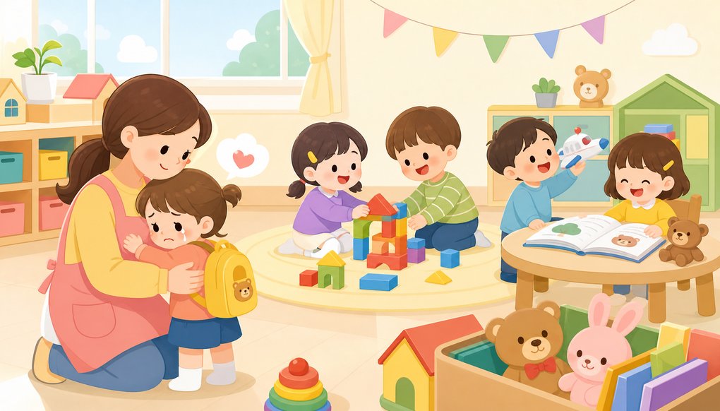 분리불안 심한 아이, 어린이집 적응 어떻게 도와줄 수 있을까