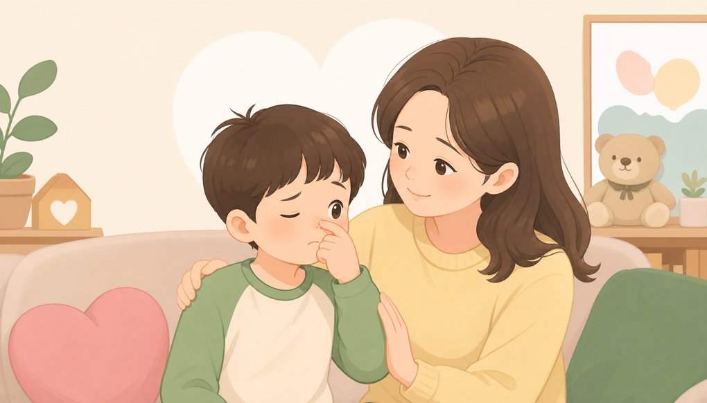 아이가 자꾸 눈을 깜빡이고 킁킁거려요 – 틱장애 초기 증상인지 어떻게 구별할까