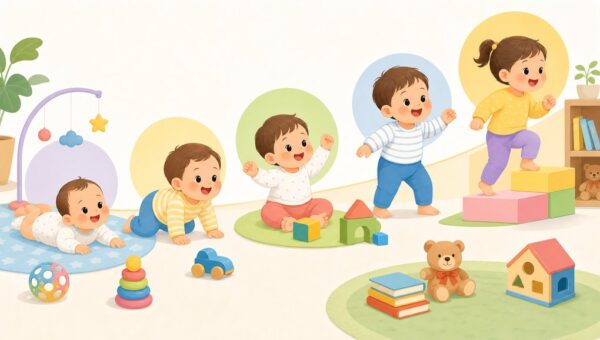 아기 대근육 발달 순서, 월령별로 어떤 놀이가 좋을까