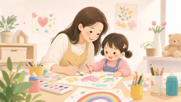 창의력 키우는 유아 미술놀이, 연령별로 뭘 하면 좋을까