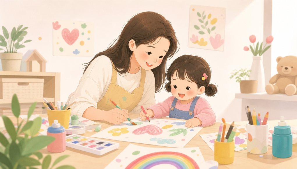 창의력 키우는 유아 미술놀이, 연령별로 뭘 하면 좋을까