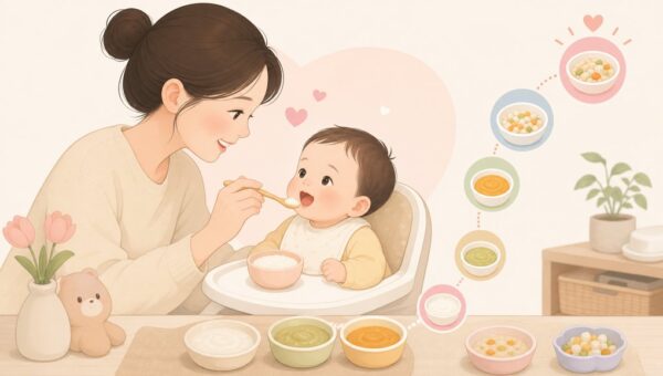 쌀미음부터 시작하는 아기 이유식, 어떤 순서로 진행하면 될까
