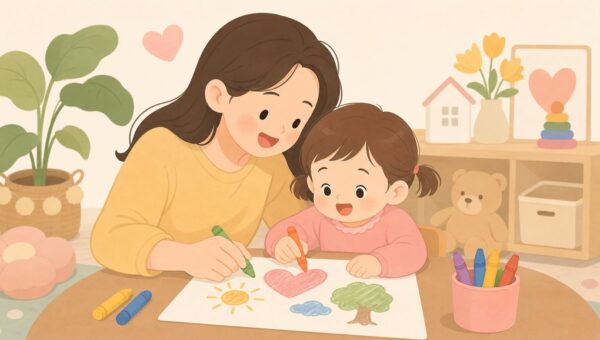 두돌 아기 색칠놀이, 발달에 어떤 도움이 될까?