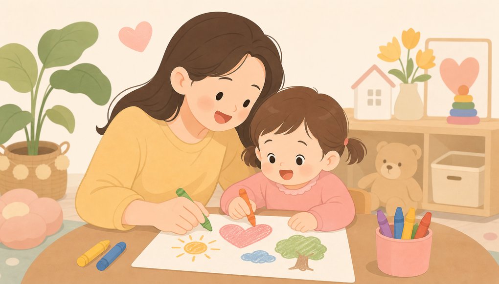 두돌 아기 색칠놀이, 발달에 어떤 도움이 될까?